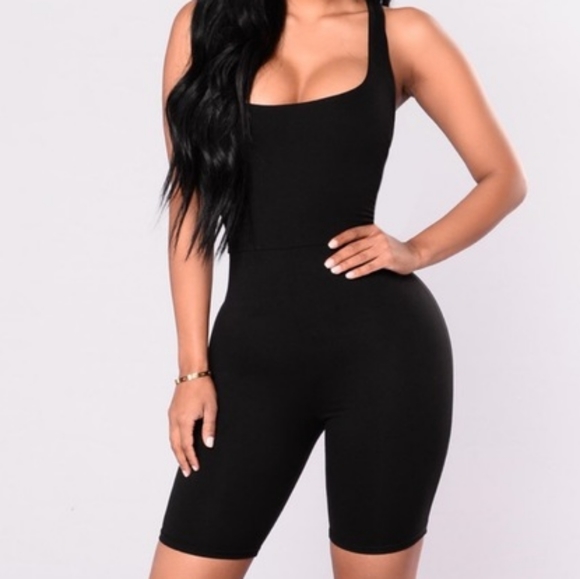 fashion nova short jumpsuit
